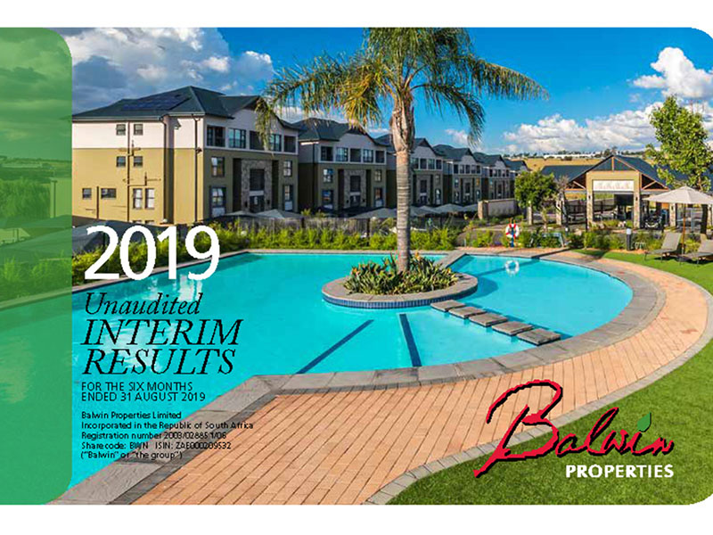 2019 Unaudited Interim Results 2019 Unaudited Interim Results