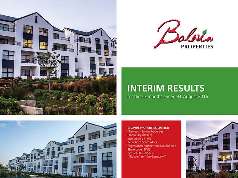 2016 Unaudited Interim Results